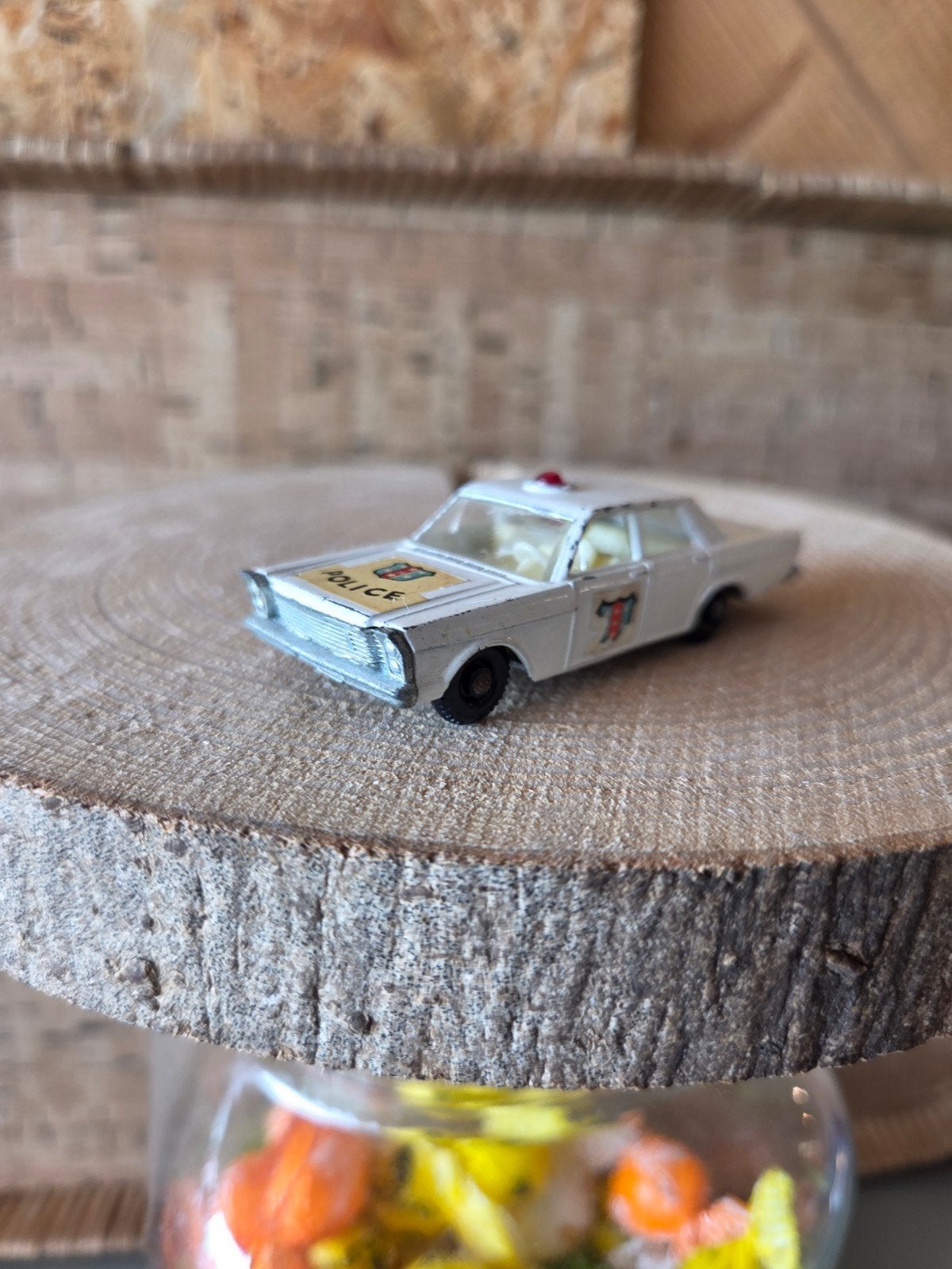 ford Galaxy police matchbox 55/59 lesney, Ophalen, Gebruikt, Auto