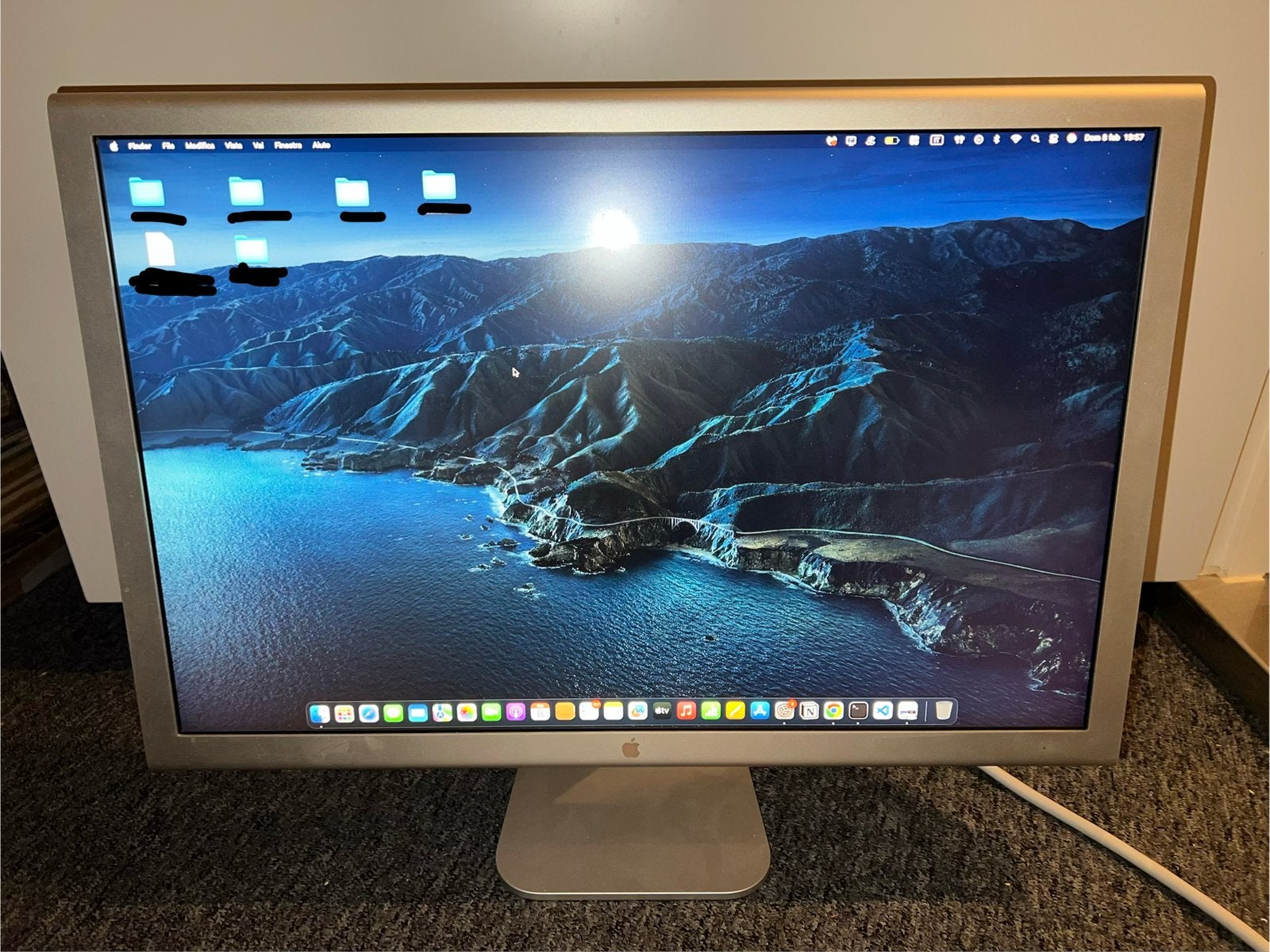 Apple Cinema HD Display 23", Computers en Software, Monitoren, Ophalen, IPS, Zo goed als nieuw, Quad HD (2K)