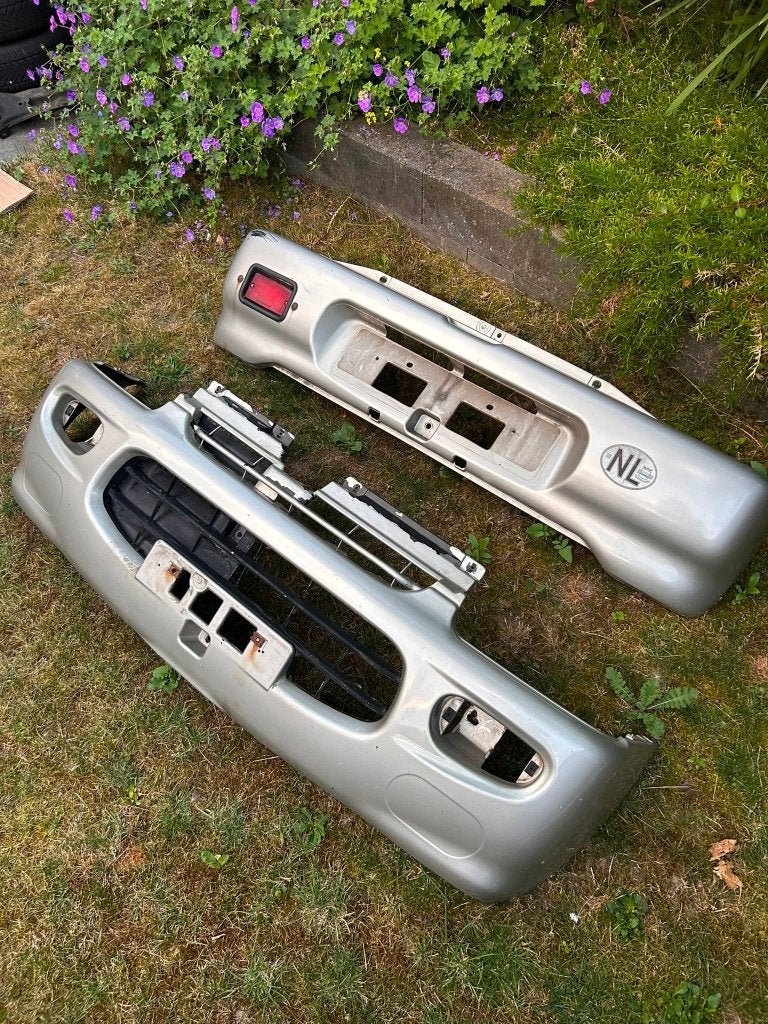 Subaru Vivio motorkap en bumpers, Ophalen, Gebruikt, Subaru, Motorkap