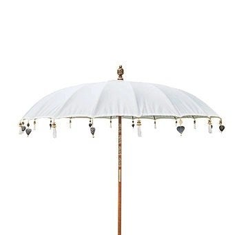 Bali Parasols 250cm - Diverse kleuren en beschilderingen, Tuin en Terras, Parasols, Ophalen of Verzenden