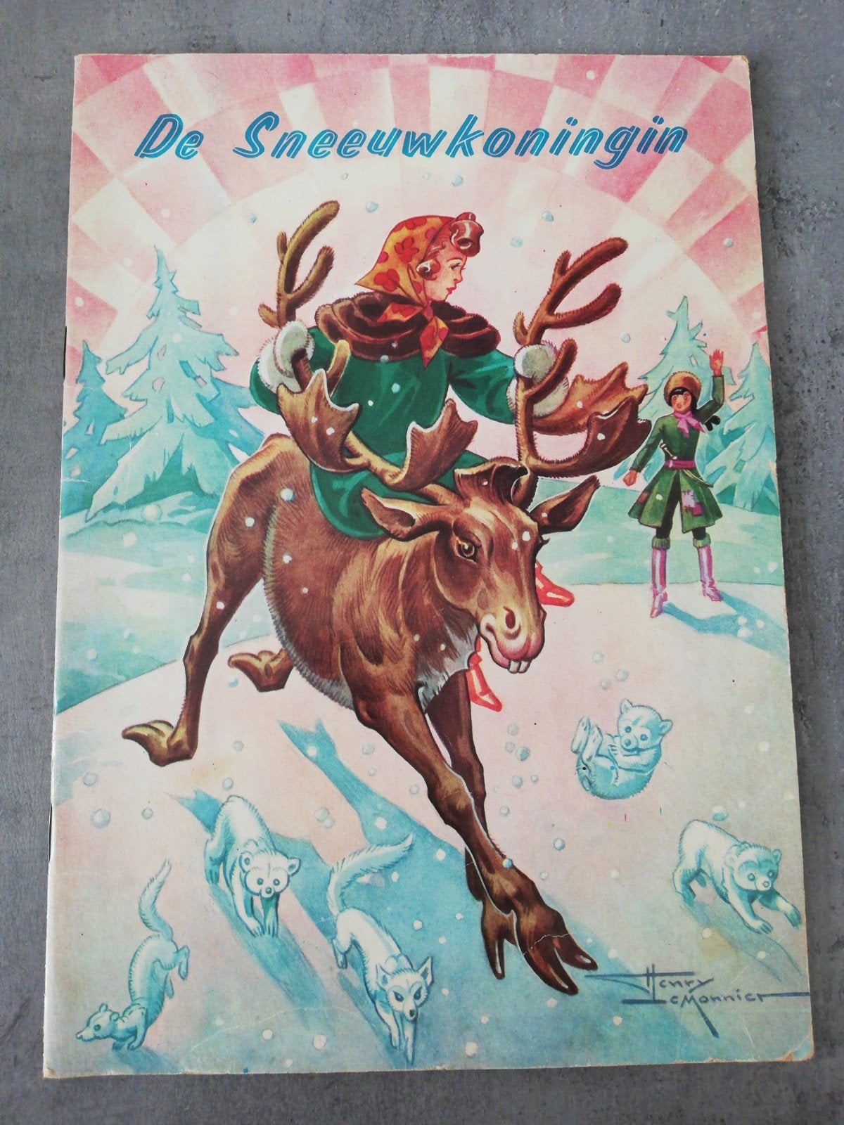 Boekje de sneeuwkoningin, Boeken, Ophalen of Verzenden