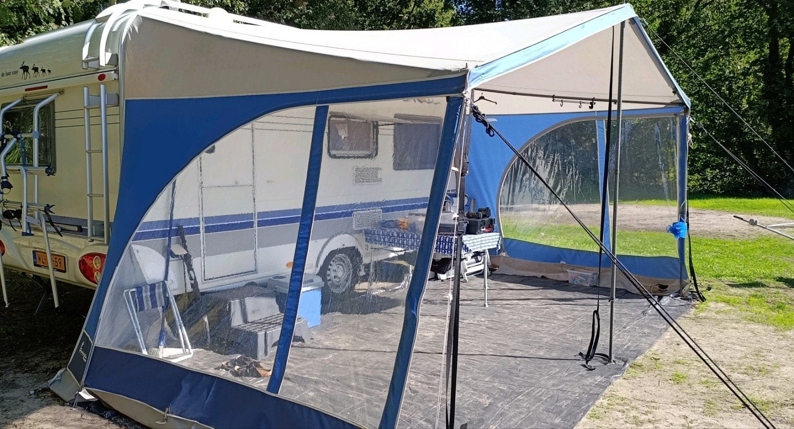 luifel Isabella maat 9 omloop 850/875, Ophalen, Zo goed als nieuw