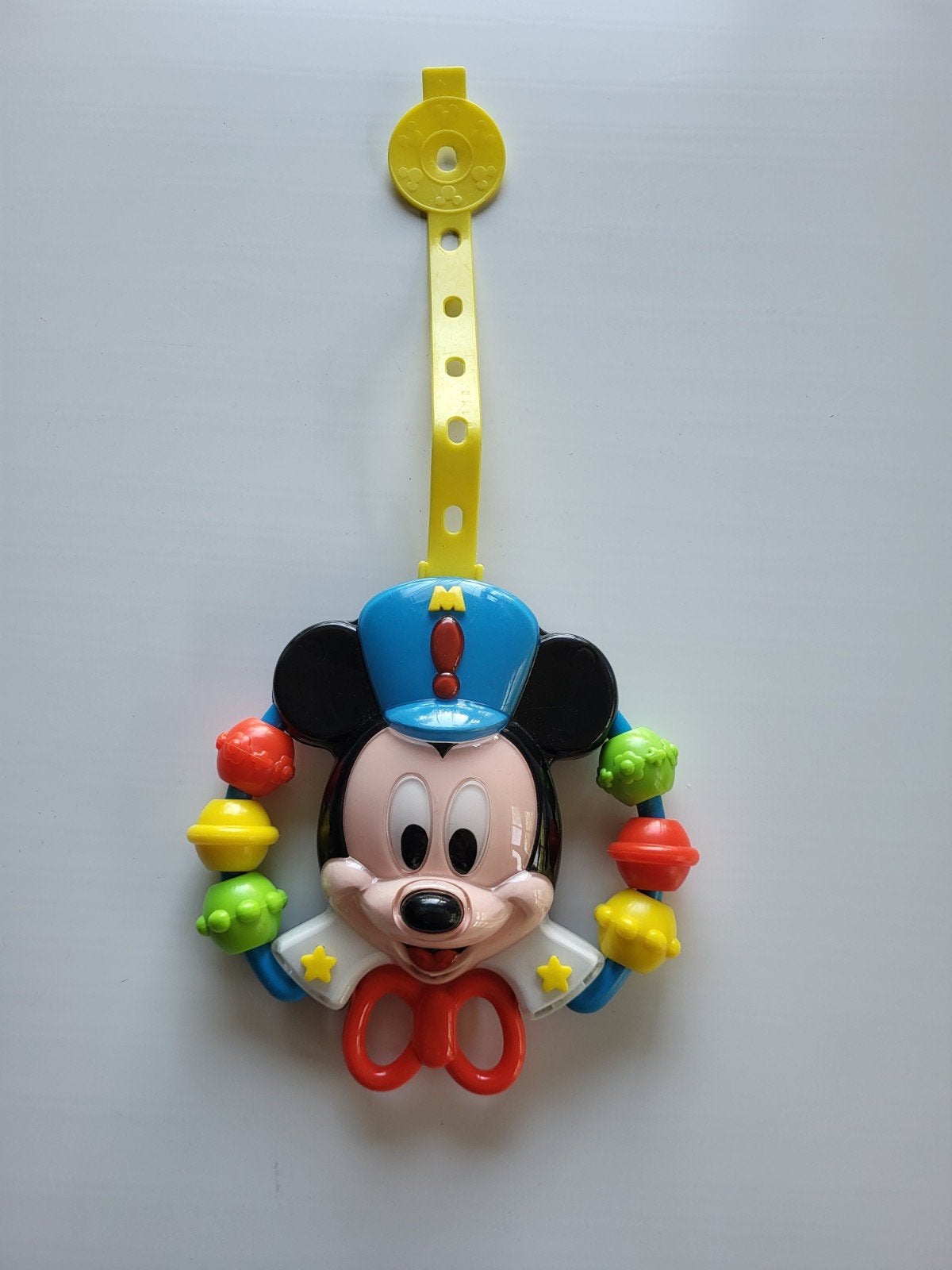 Vintage Disney Mickey Mouse Crib & Stroller Toy van Mattel, Ophalen of Verzenden, Gebruikt, Overige typen, Met geluid