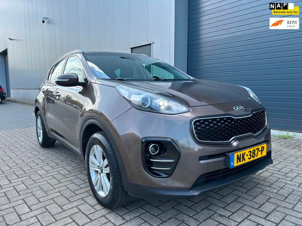Kia Sportage 1.6 GDI DynamicLine NAVI PDC NAP, Voorwielaandrijving, Stof, Gebruikt, 4 cilinders