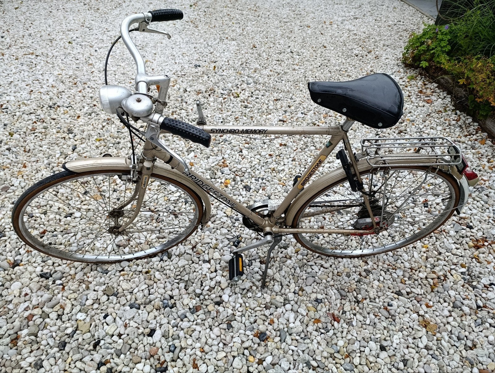 Bridgestone Synchro Memory Fiets - Vintage Model, Fietsen en Brommers, Velgrem, Versnellingen, Ophalen, Overige merken
