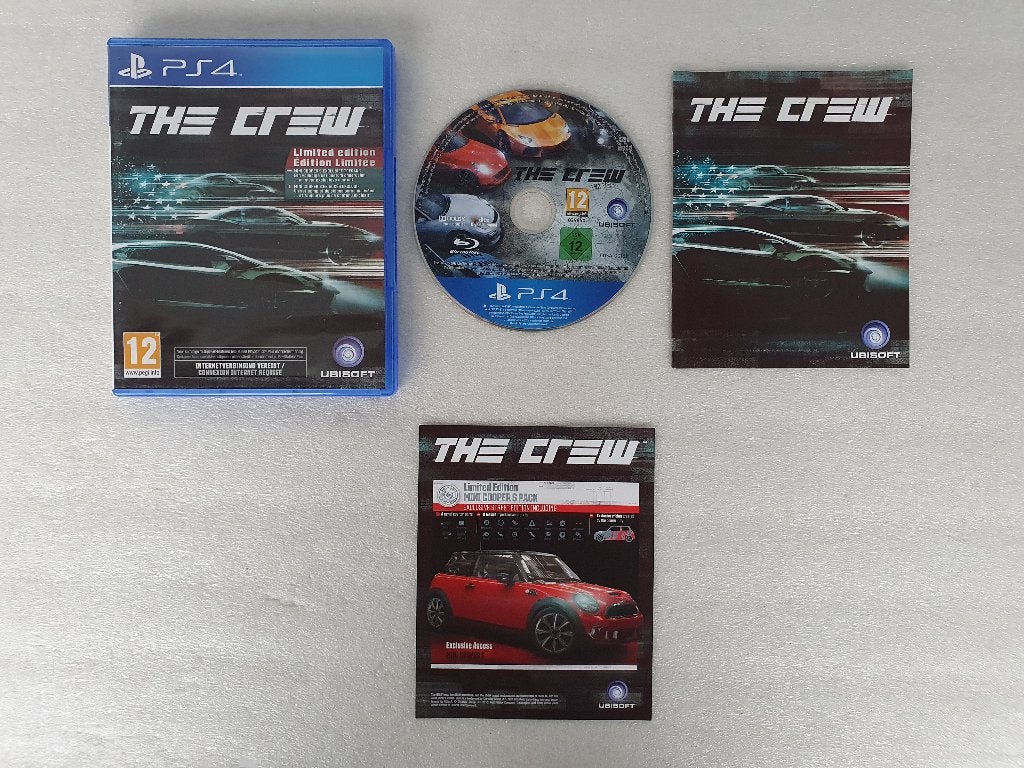 PS4: The Crew, Gebruikt, 1 speler, Racen en Vliegen, Ophalen of Verzenden