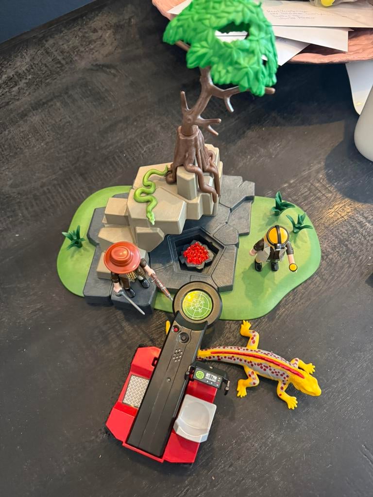 Playmobil schatzoekersset, Ophalen of Verzenden, Gebruikt