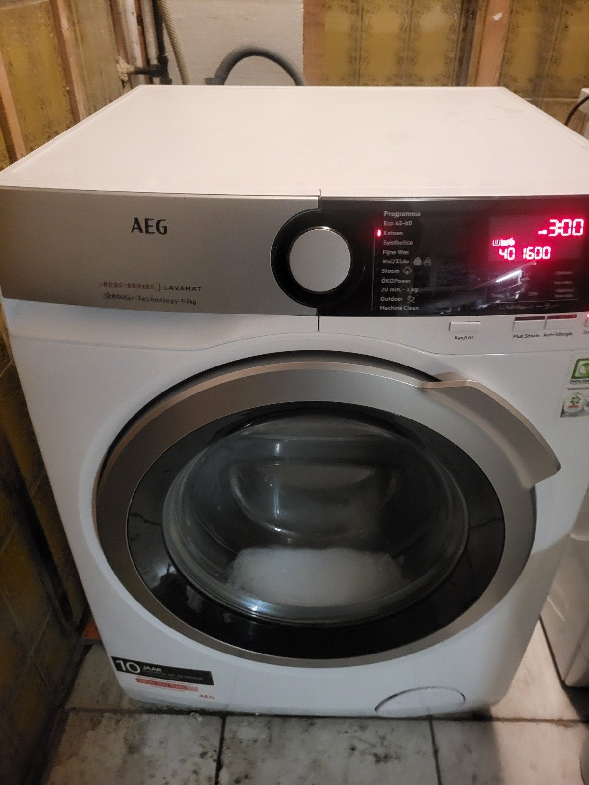 I.z.g.s. Aeg 1600tpm 9kg, Witgoed en Apparatuur, Wasmachines, 8 tot 10 kg, Ophalen of Verzenden, 1600 toeren of meer, Minder dan 85 cm