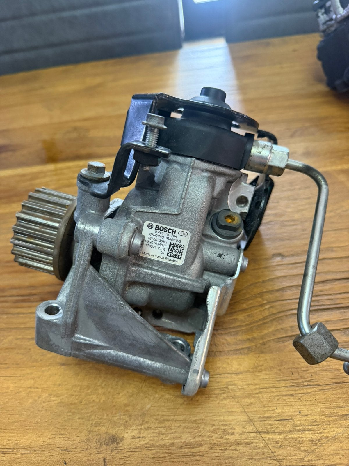 Bosch hogedrukpomp 0445010704 / 167007358R Renault 1.5 dCi, Auto-onderdelen, Ophalen of Verzenden, Gebruikt, Renault