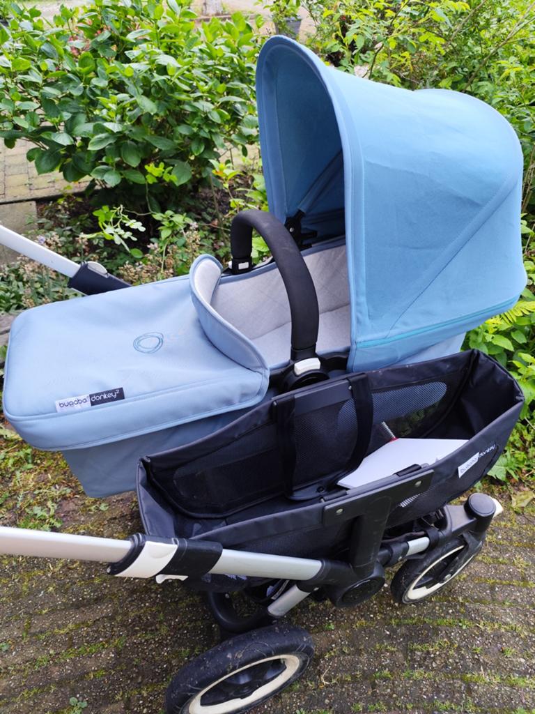 Bugaboo Donkey 2 turquoise/petrol, Ophalen, Zo goed als nieuw, Bugaboo