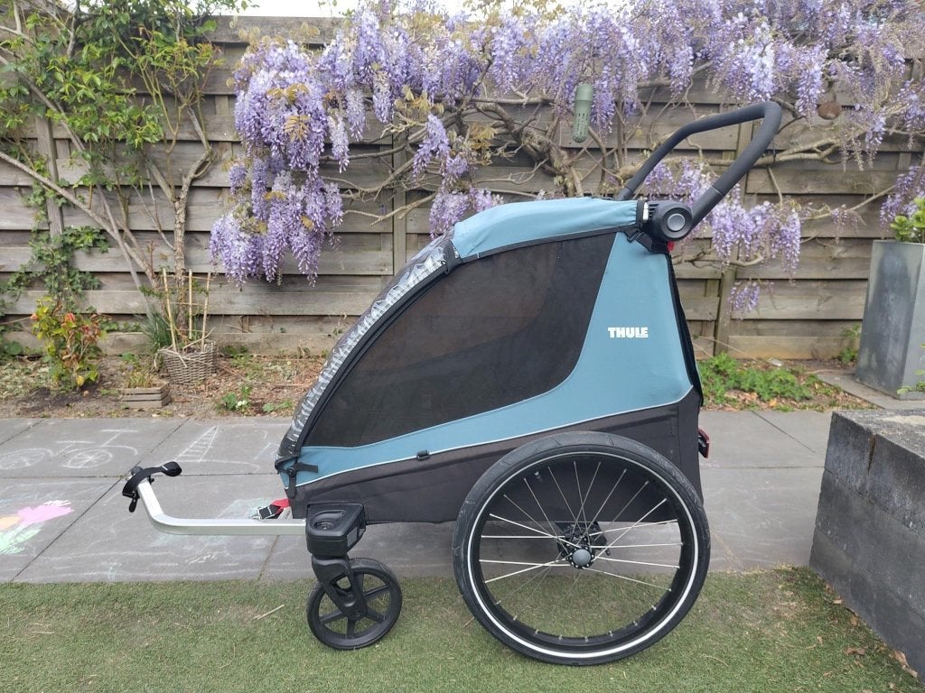 Thule Courier 2 kinderkar - Zo goed als nieuw, Ophalen, Minder dan 20 kg, Opvouwbaar, Zo goed als nieuw