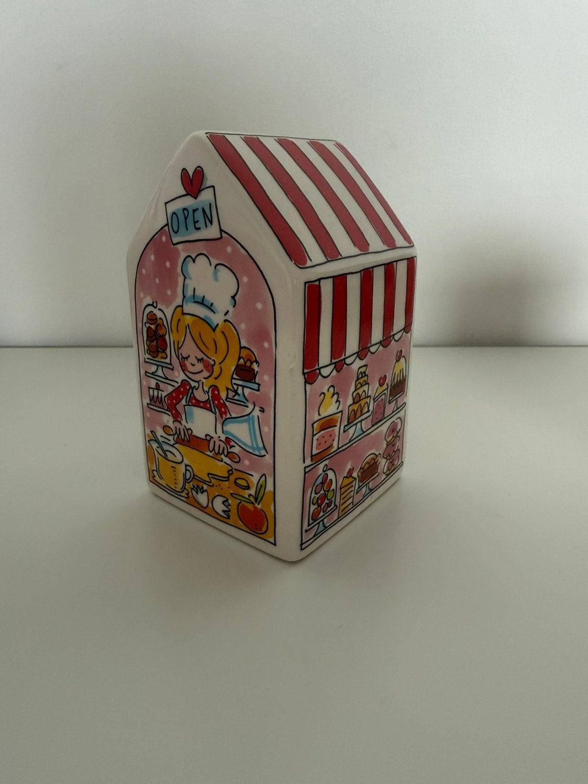 Blond Amsterdam - Spaarpot bakkerij, Ophalen, Zo goed als nieuw, Steen, Aardewerk of Keramiek, Overige thema's