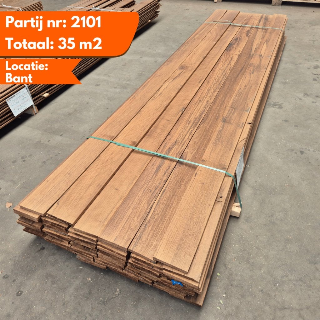 Partijen Gevelbekleding Thermo Vuren | Ayous | Fraké | Rabat, Ophalen of Verzenden, Nieuw, Hout, Minder dan 20 mm