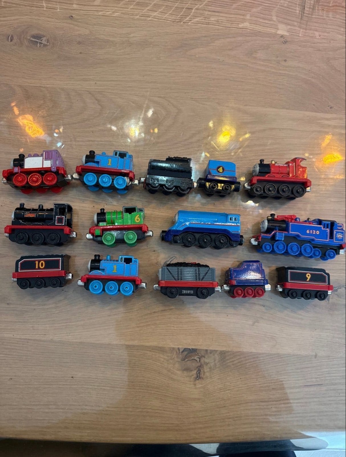 31x Thomas de Trein collectie met opbergkoffer, Kinderen en Baby's, Ophalen, Gebruikt