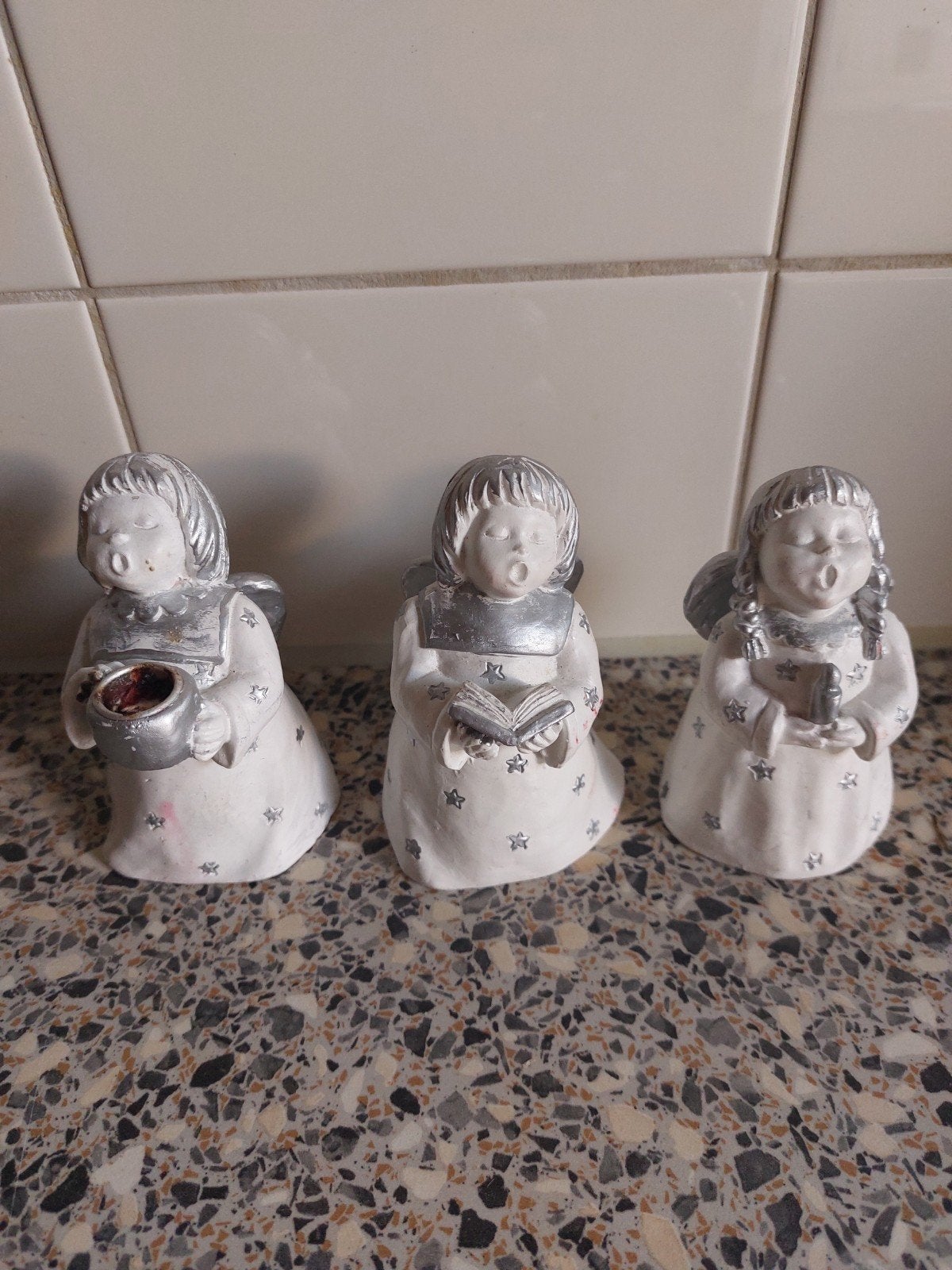 engeltje set van drie, Ophalen of Verzenden, Gebruikt