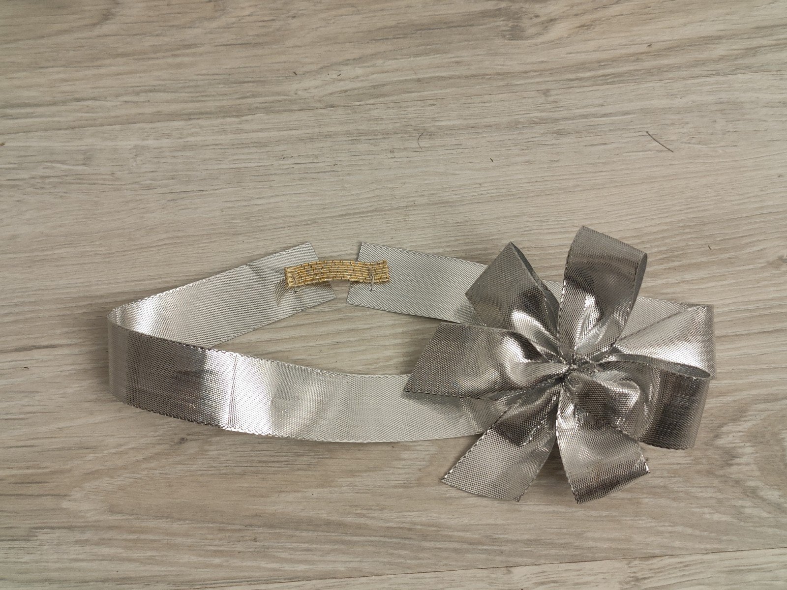 inpakkint met strik zilver kleurig, Ophalen of Verzenden, Nieuw
