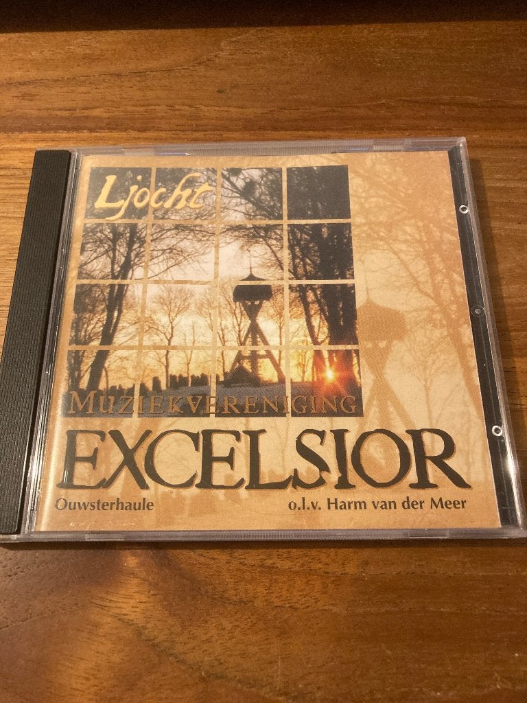 Excelsior Ouwsterhaule - Ljocht (Brass / Fanfare), Blaasorkest/fanfare, Verzenden, Zo goed als nieuw, Album