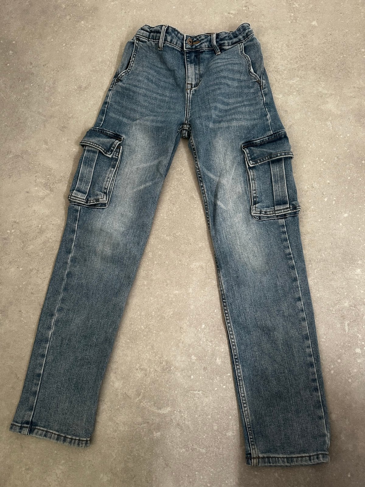 Shoeby Loose Fit Cargo Jeans - Maat 158, Ophalen of Verzenden, Zo goed als nieuw, Jongen of Meisje