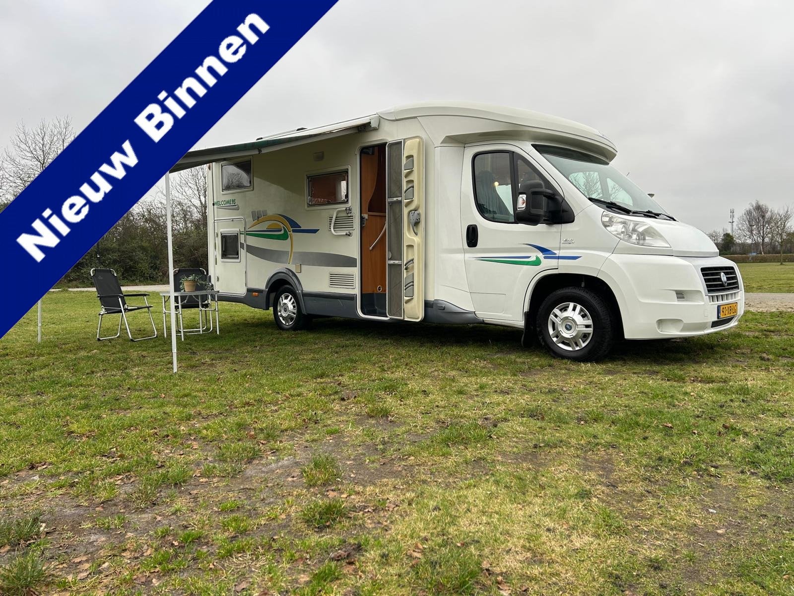 Chausson WELCOME 95 Fiat Ducato 2.3 130 PK Half integraal Ca, Afzuigkap, Ringverwarming, Autoverkoop Heerenveen, 7 tot 8 meter