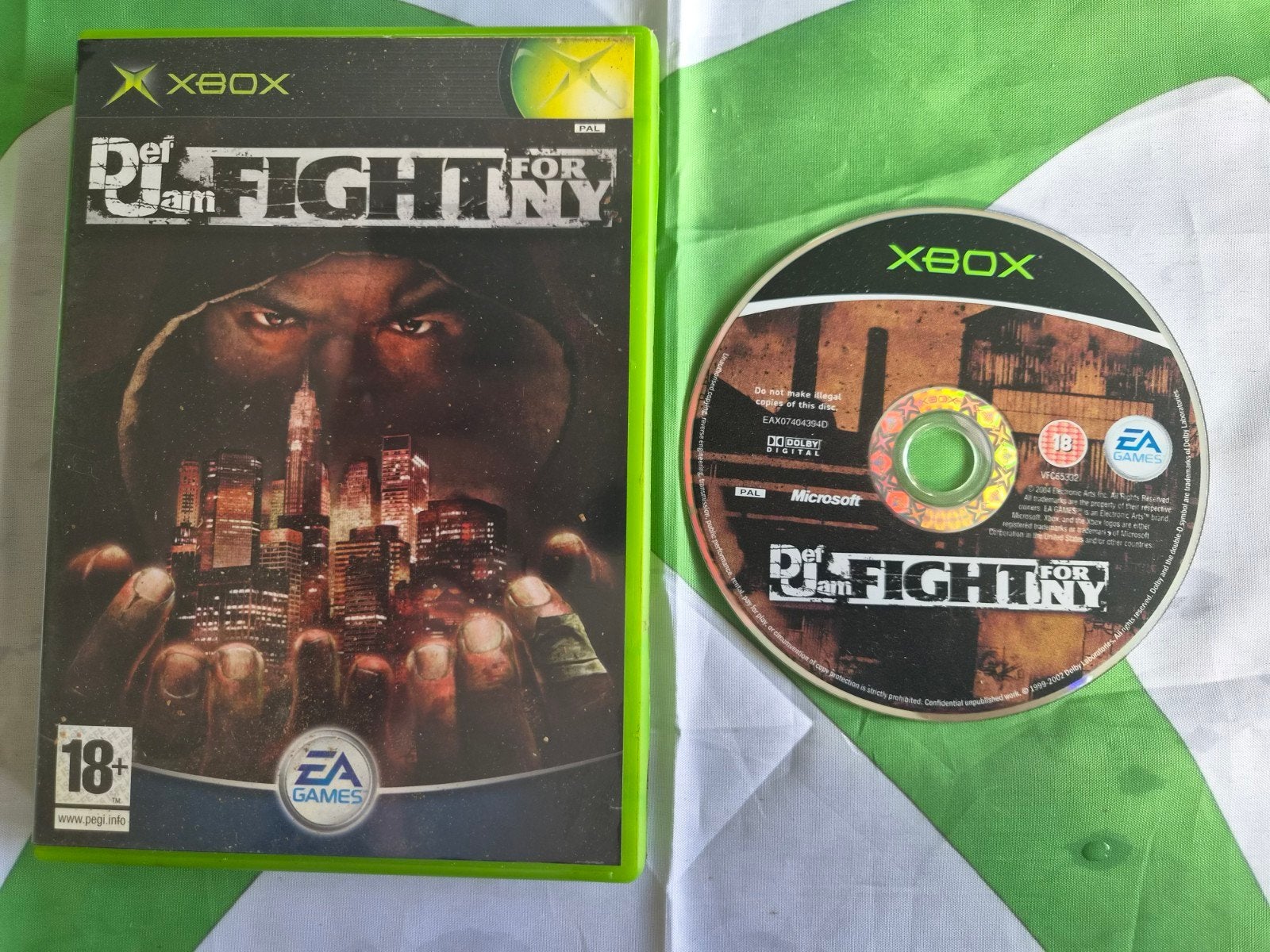 Def Jam Fight For NY - Xbox Original, Gebruikt, Vanaf 18 jaar, Vechten, Verzenden