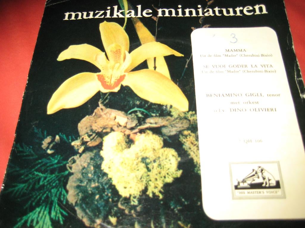 Muzikale Miniaturen: Mamma, Se vuoi goder la vita, Ophalen of Verzenden, Zo goed als nieuw