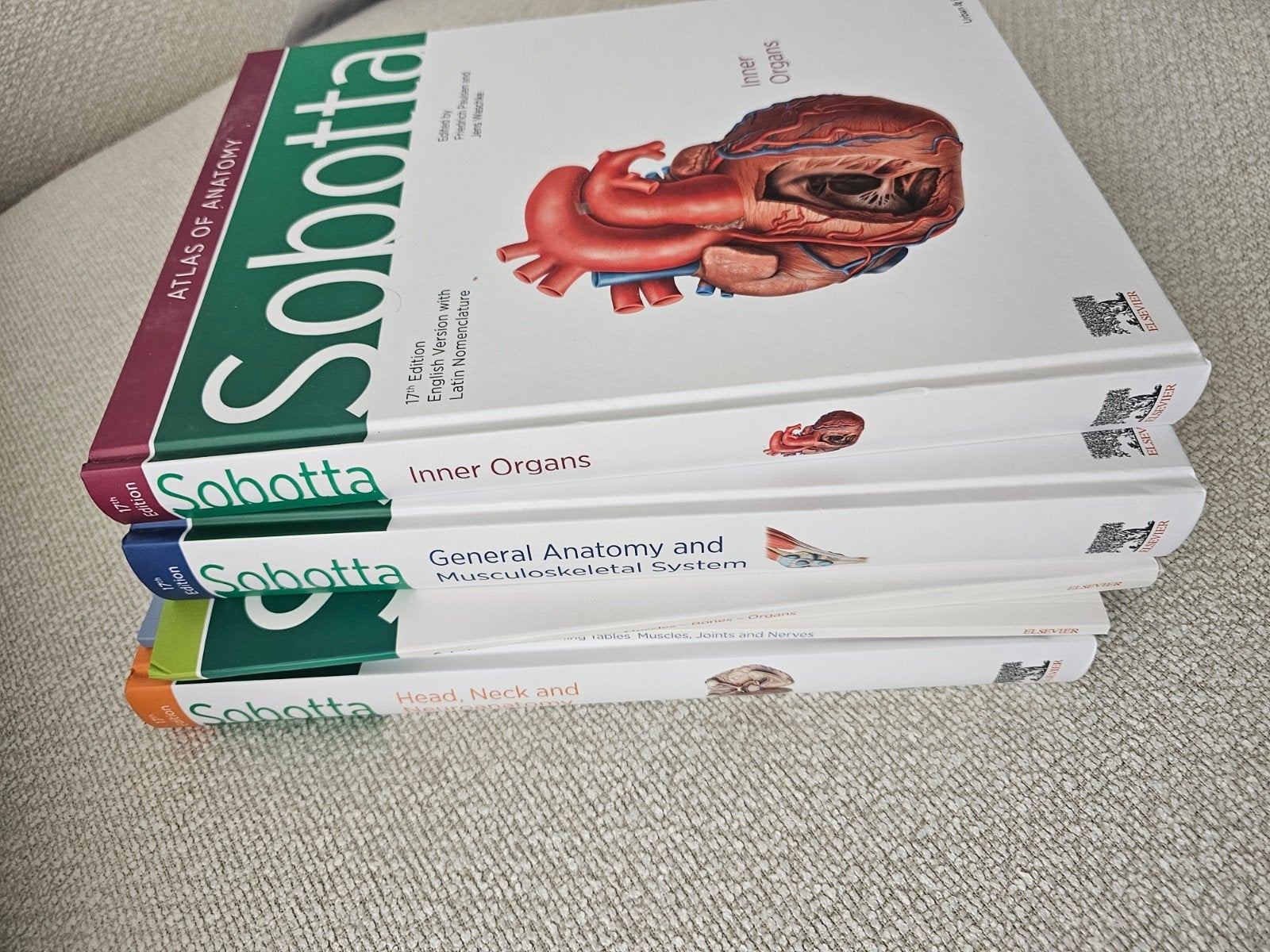 Sobotta Atlas van de Anatomie 17e editie - Nieuwstaat, Ophalen of Verzenden, Beta, Nieuw, WO