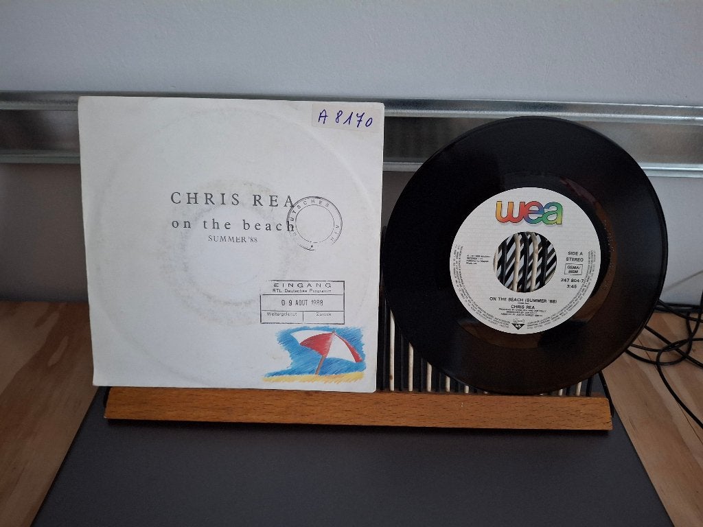 Chris Rea-On the beach(308) 2 euro vaste prijs, Ophalen of Verzenden, Zo goed als nieuw, 7 inch, Pop