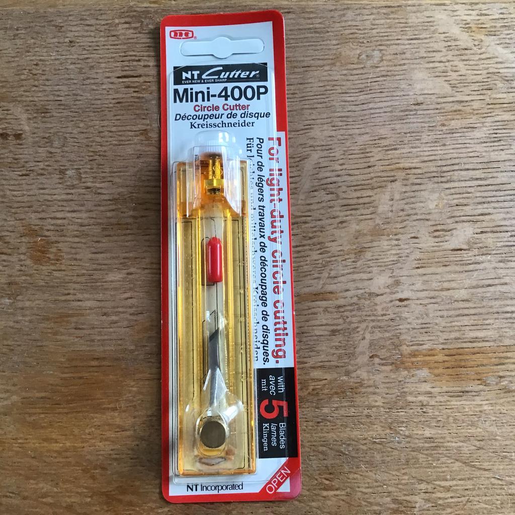 NT Circle Cutter Cirkelsnijder Mini 400P cirkel 2 tot 15 cm, Ophalen of Verzenden, Nieuw, Geschikt voor snijden, Gereedschap of Toebehoren