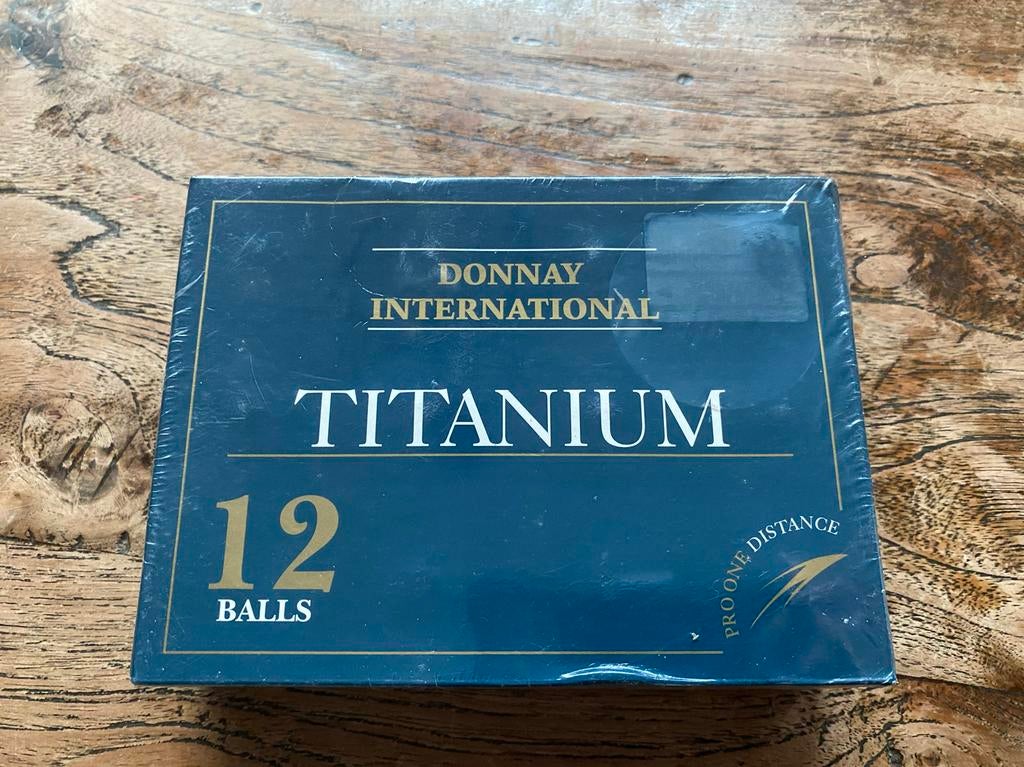 Nieuwe Donnay International Titanium golfballen (12 stuks), Ophalen of Verzenden, Nieuw, Bal(len), Overige merken