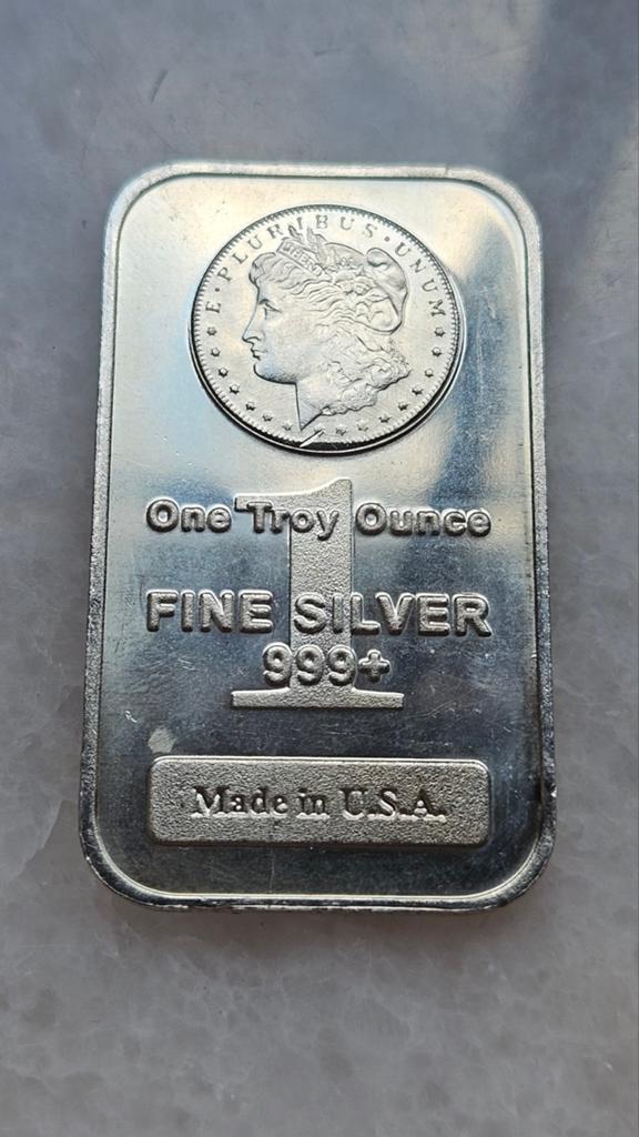 1 ounce 999 zilver morgan, Ophalen of Verzenden, Zilver