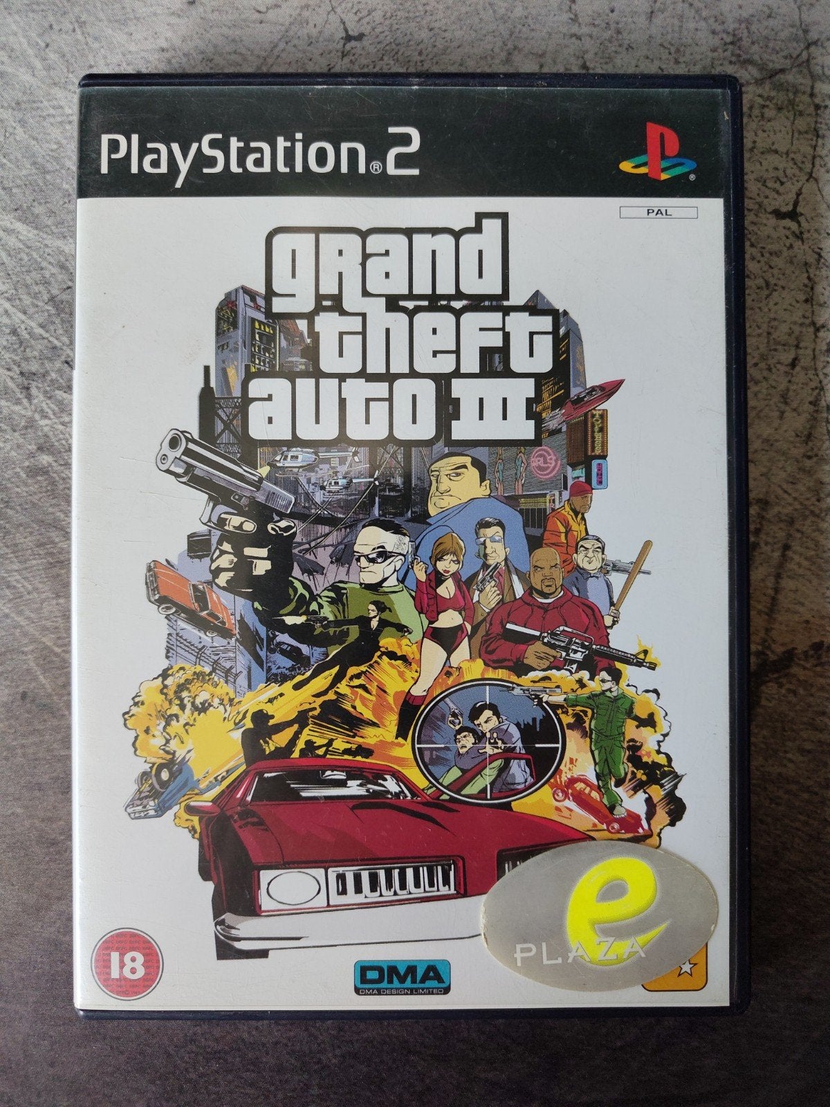 Grand Theft Auto III - PS2 - CIB, Avontuur en Actie, Gebruikt, Vanaf 18 jaar, 1 speler