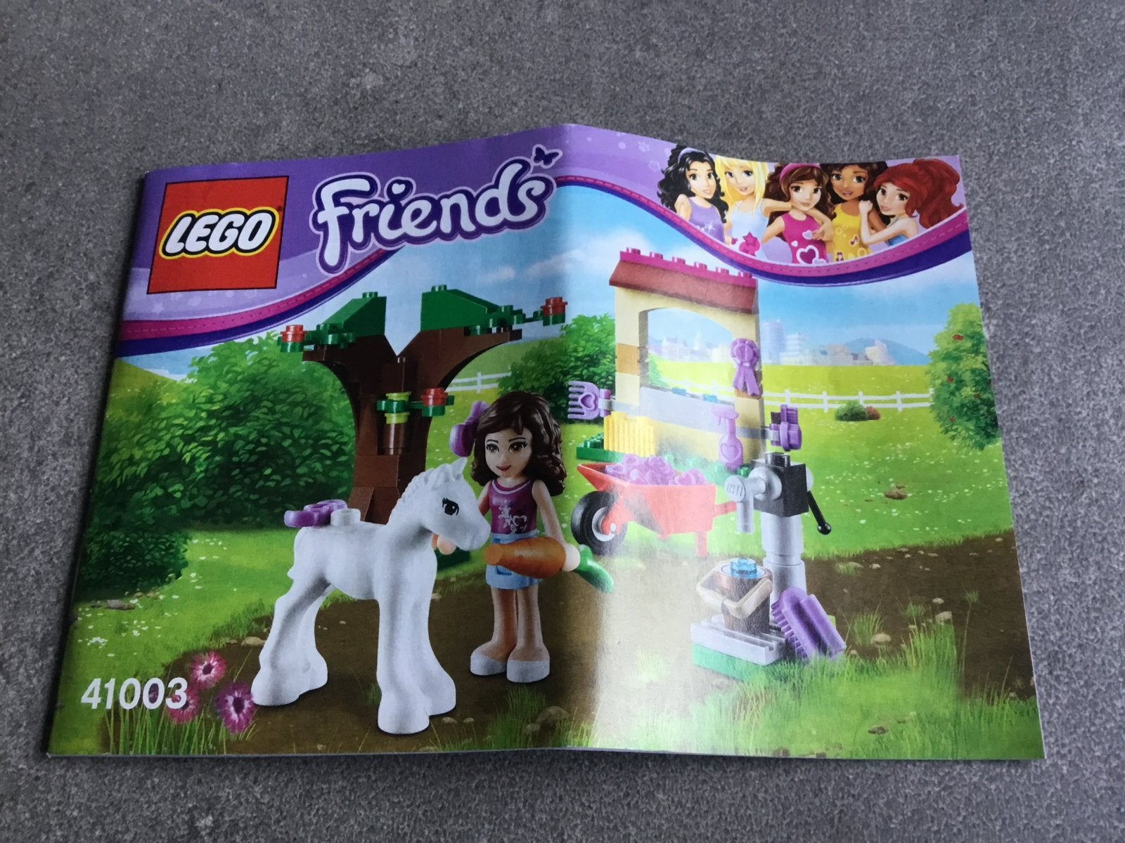 Lego Friends 41003 Olivia's Veulen, Gebruikt, Lego, Friends, Ophalen of Verzenden