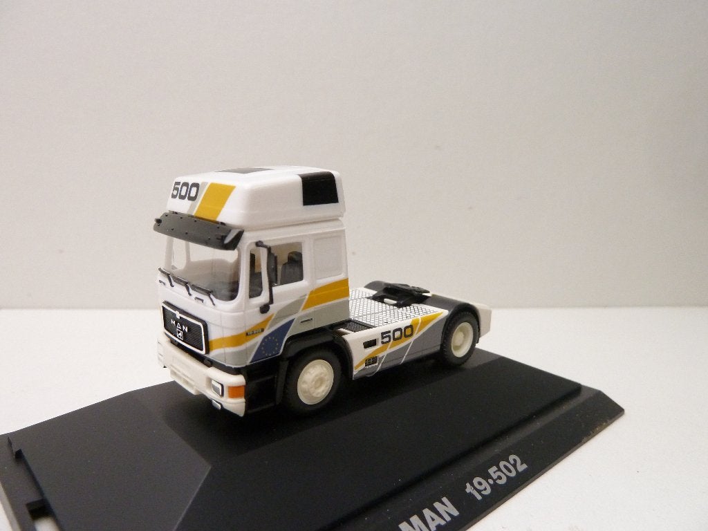 MAN 19.502  ''  Herpa '', Ophalen of Verzenden, Zo goed als nieuw, Bus of Vrachtwagen, Herpa