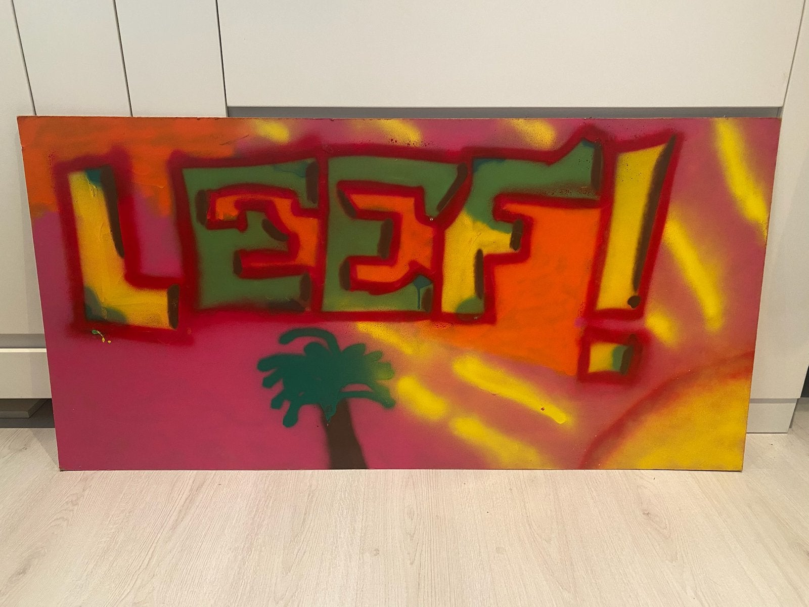 Mooie en gezellige schilderijen, kunstwerken en maskers, Ophalen of Verzenden, Zo goed als nieuw, Minder dan 50 cm, Schilderij