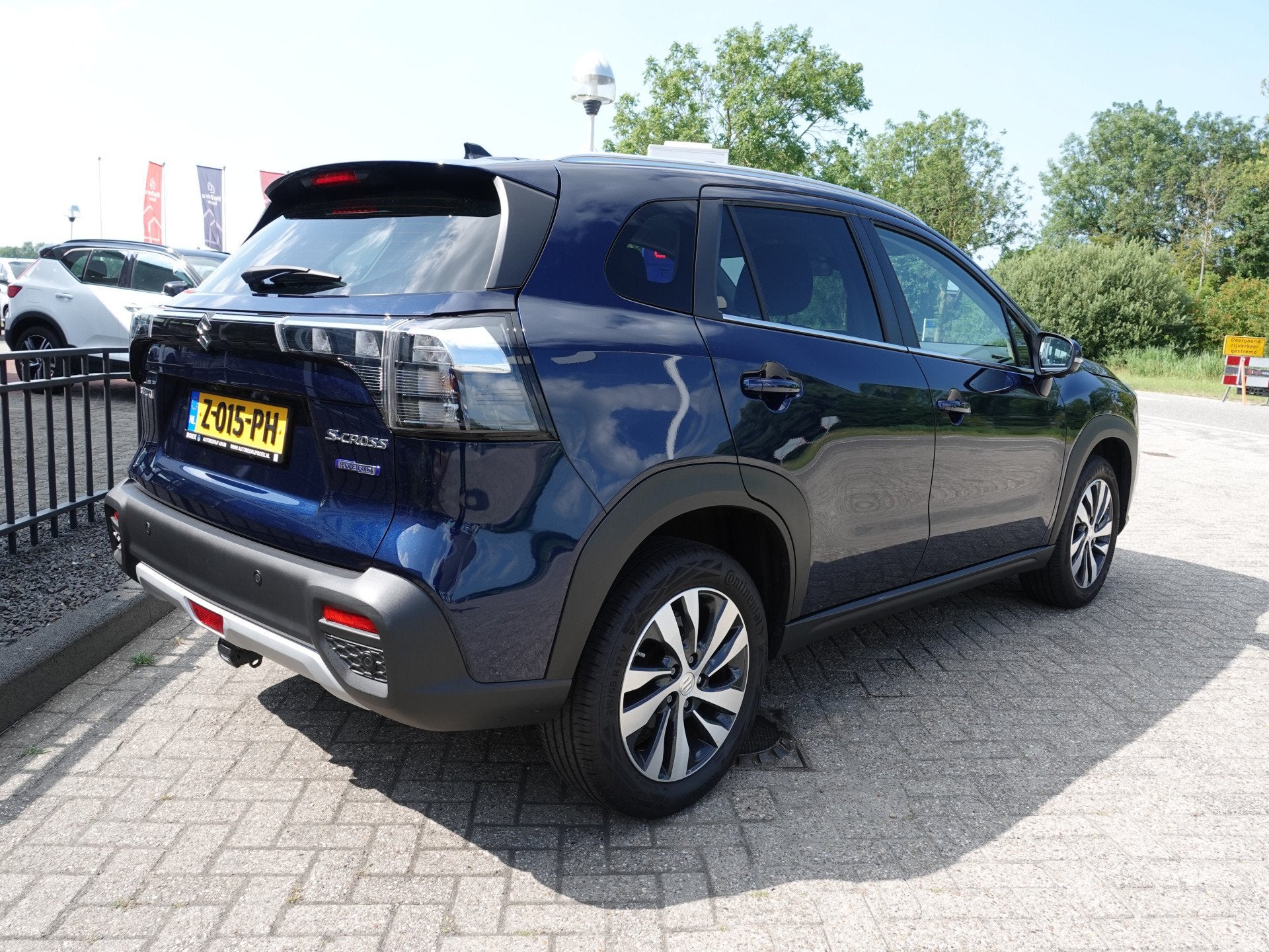 Suzuki S-Cross 1.4 Boosterjet Style Smart Hybrid AFN. TREKH., Voorwielaandrijving, Gebruikt, Euro 6, Blauw