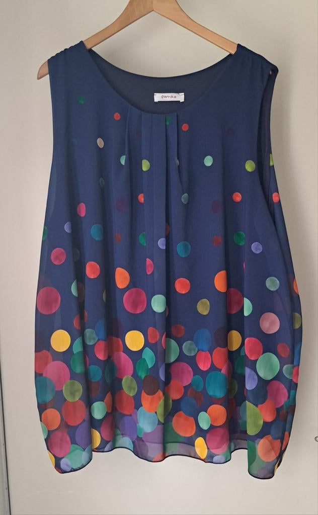 Prachtige Paprika top / mouwloze tuniek, Kleding | Dames, Paprika, Ophalen of Verzenden, Nieuw, Blauw