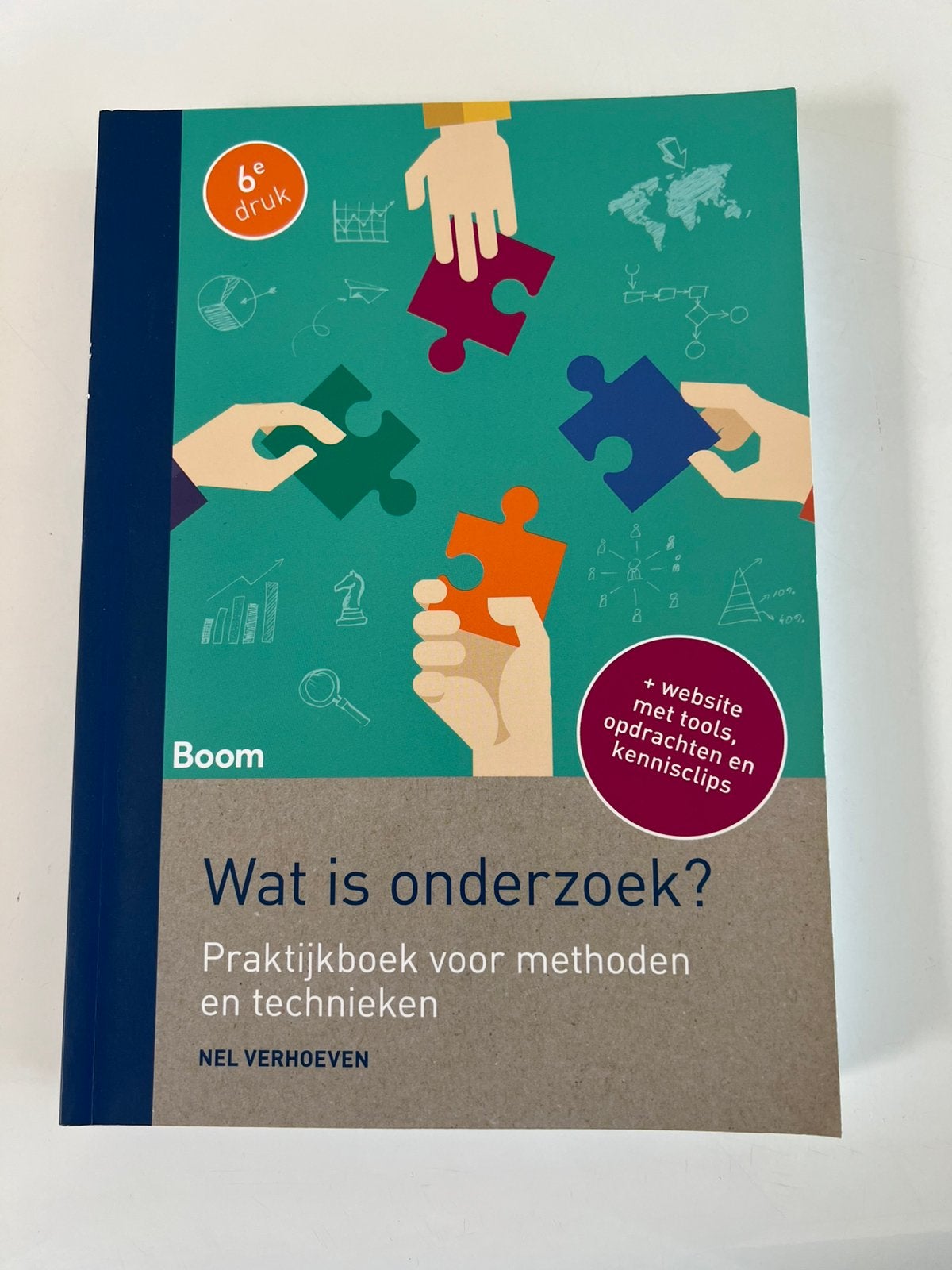 Wat is onderzoek? | HBO | 6e druk, Boeken, Ophalen of Verzenden, Gamma, Zo goed als nieuw, HBO