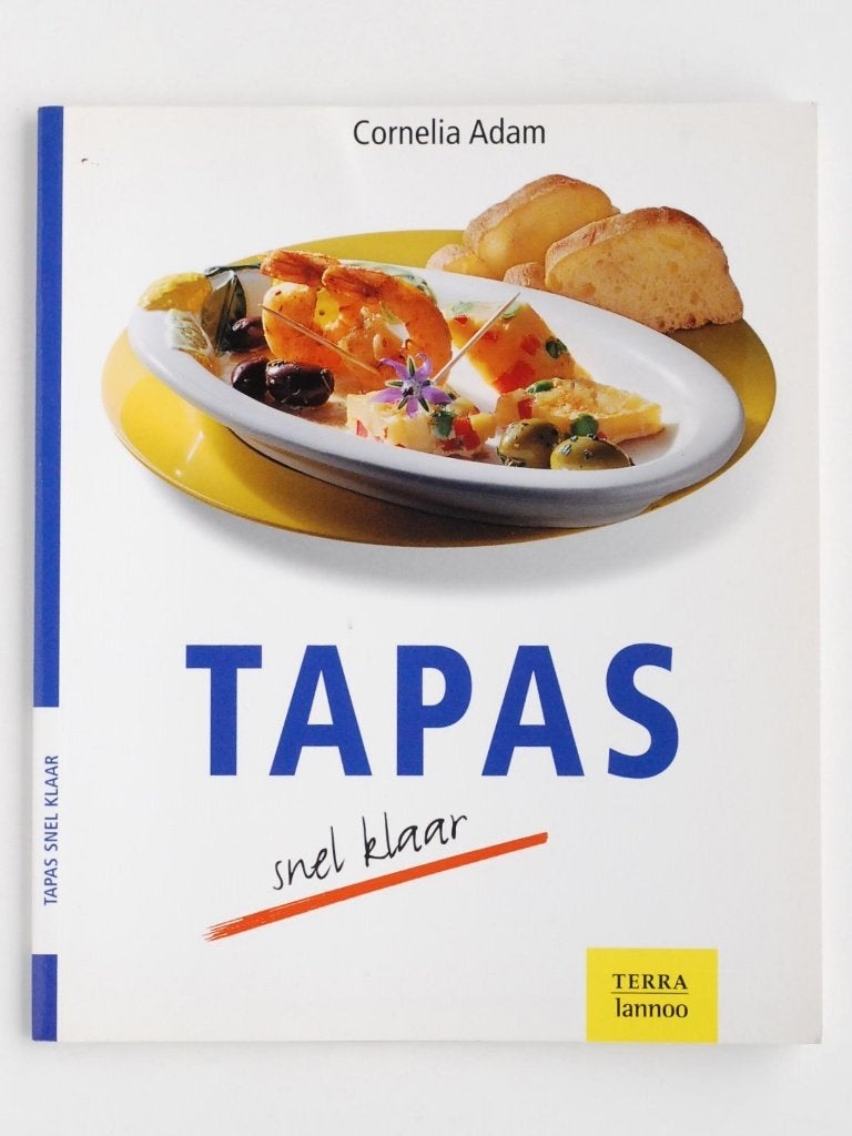 Tapas Snel Klaar - Kookboekje Terra Lannoo 2001, Spanje, Verzenden, Tapas, Hapjes en Dim Sum, Zo goed als nieuw