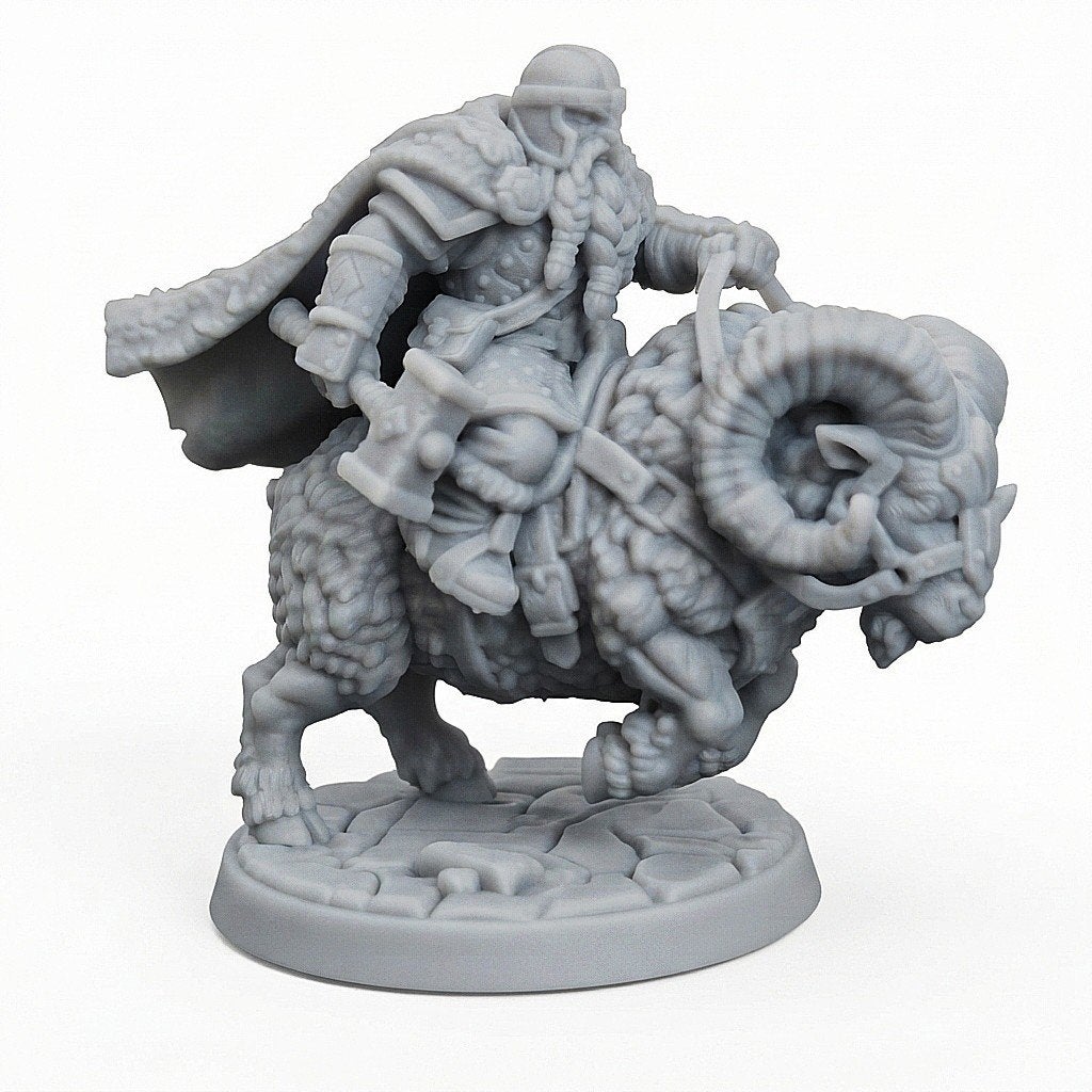 Dwarf warrior Miniature D&D HQ dungeon's and dragons, Ophalen of Verzenden, Overige soorten