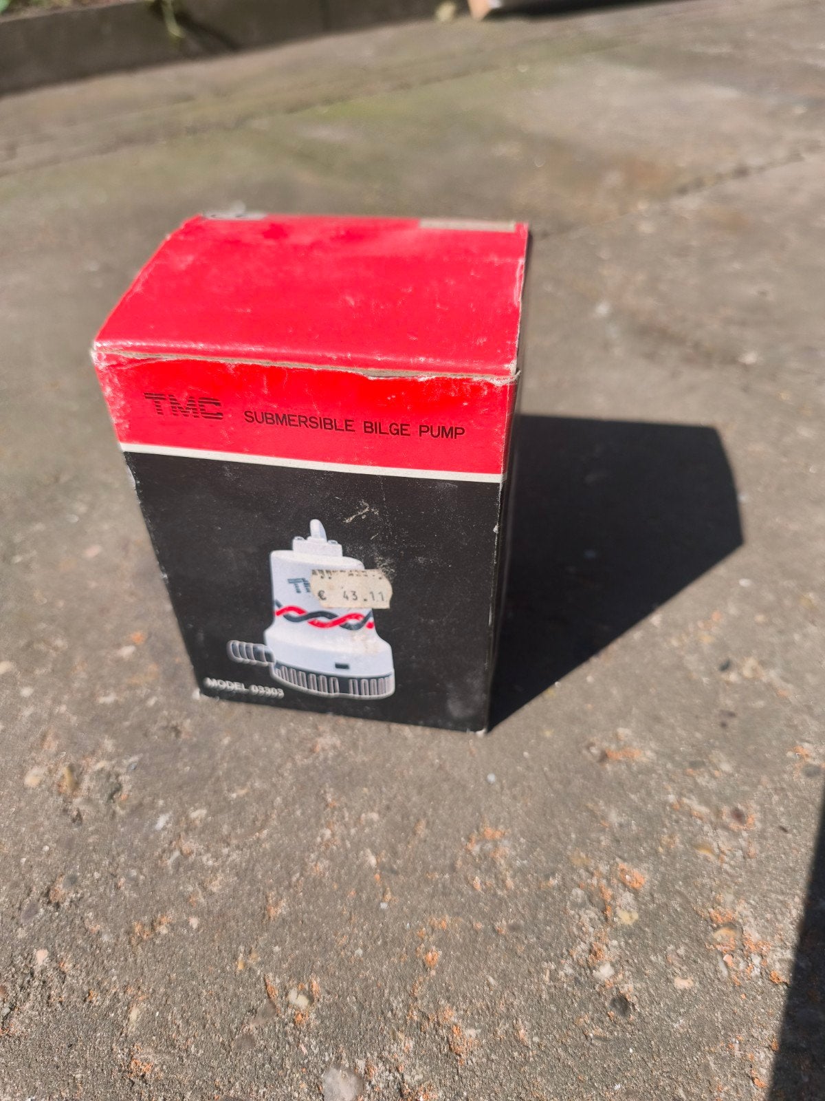 TMC 500 Dompel Lenspomp 24 volt - Nieuw in doos, Ophalen of Verzenden, Nieuw, Motor en Techniek