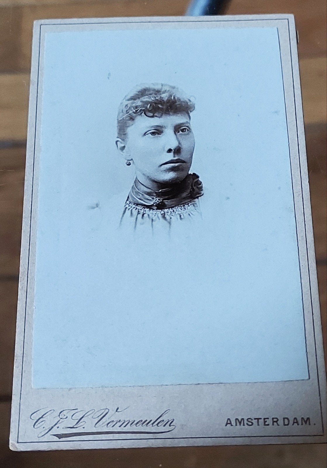 CdV Amsterdam Vermeulen, Ophalen of Verzenden, Voor 1940, Gebruikt, Overige onderwerpen
