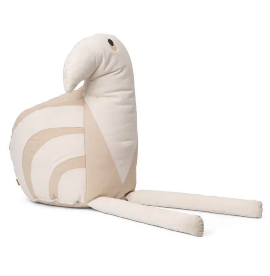 Ferm Living Birdy Bean Bag Zitzak - Kinderkamer, Ophalen, Zo goed als nieuw, Jongen of Meisje