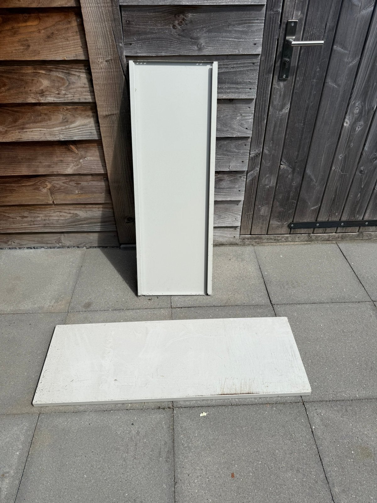 Stalen kast liggers garage kast metalen kast locker, Ophalen, Zo goed als nieuw
