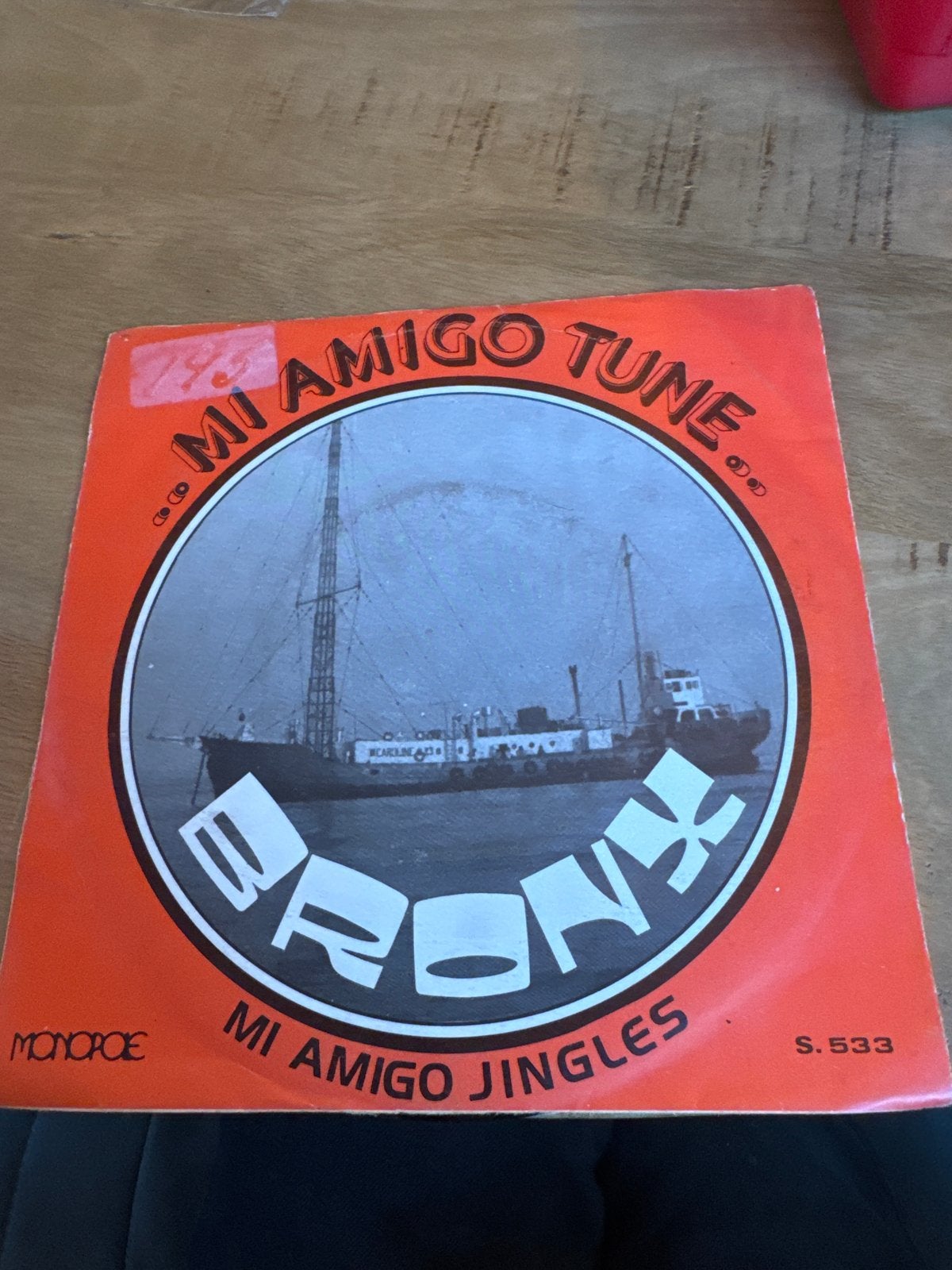 Mi Amigo Tune / Mi Amigo Jingles - Bronx (Vinyl Single), Cd's en Dvd's, Gebruikt, Overige genres, 7 inch, Ophalen of Verzenden