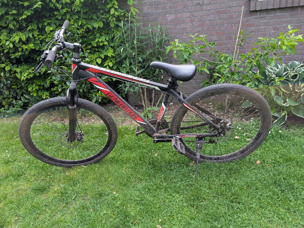 Mountainbike 26 inch, Gebruikt, Versnellingen, Generation, Schijfrem