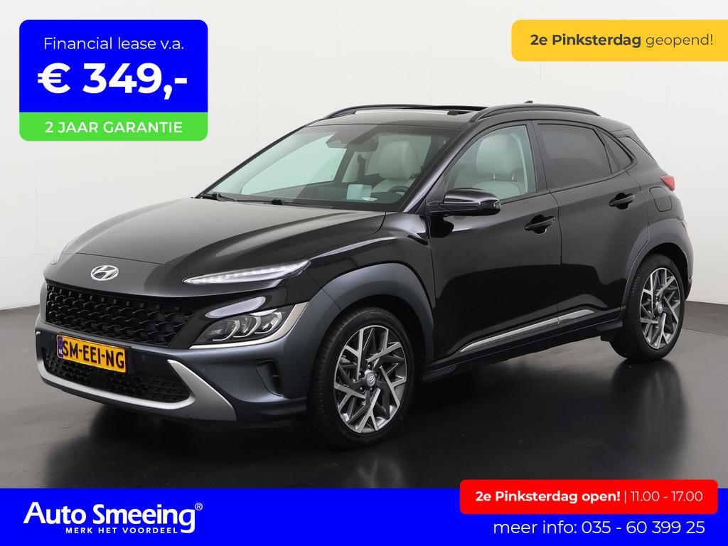 Hyundai Kona 1.6 GDI HEV Premium Sky | Schuifdak | Head Up |, Auto's, Hyundai, Bedrijf, Te koop, Kona, ABS, Achteruitrijcamera