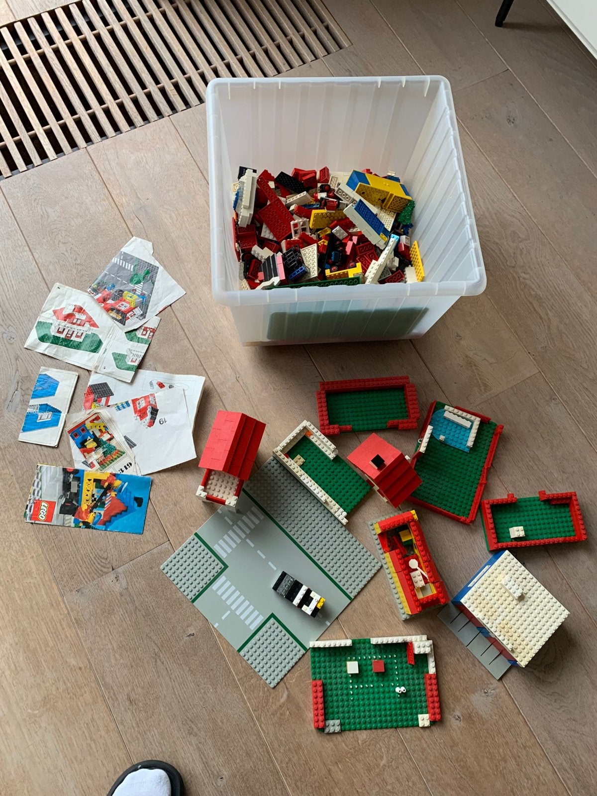 Verzameling vintage Lego, jaren 70, Ophalen, Gebruikt, Lego, Losse stenen