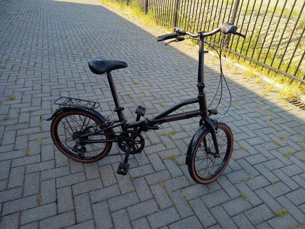 Vouwfiets, Gebruikt, Velgrem, 16 tot 18 inch, Versnellingen
