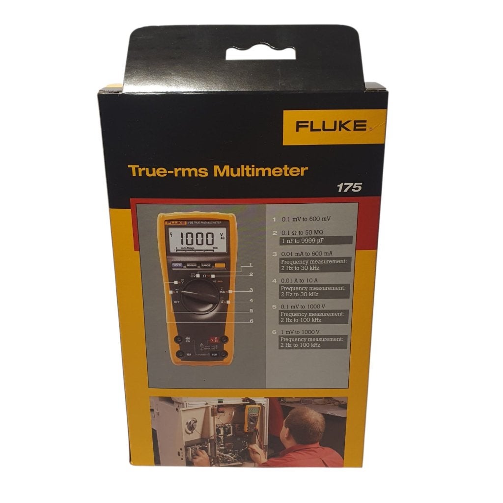 Fluke 175 Digitale True-RMS multimeter AC/DC 1000V | Nieuw, Fluke, Nieuw, https://www.fluke.com/nl-nl/ondersteuning/contact, 6920 Seaway Blvd, Everett, WA 98203, Verenigde Staten