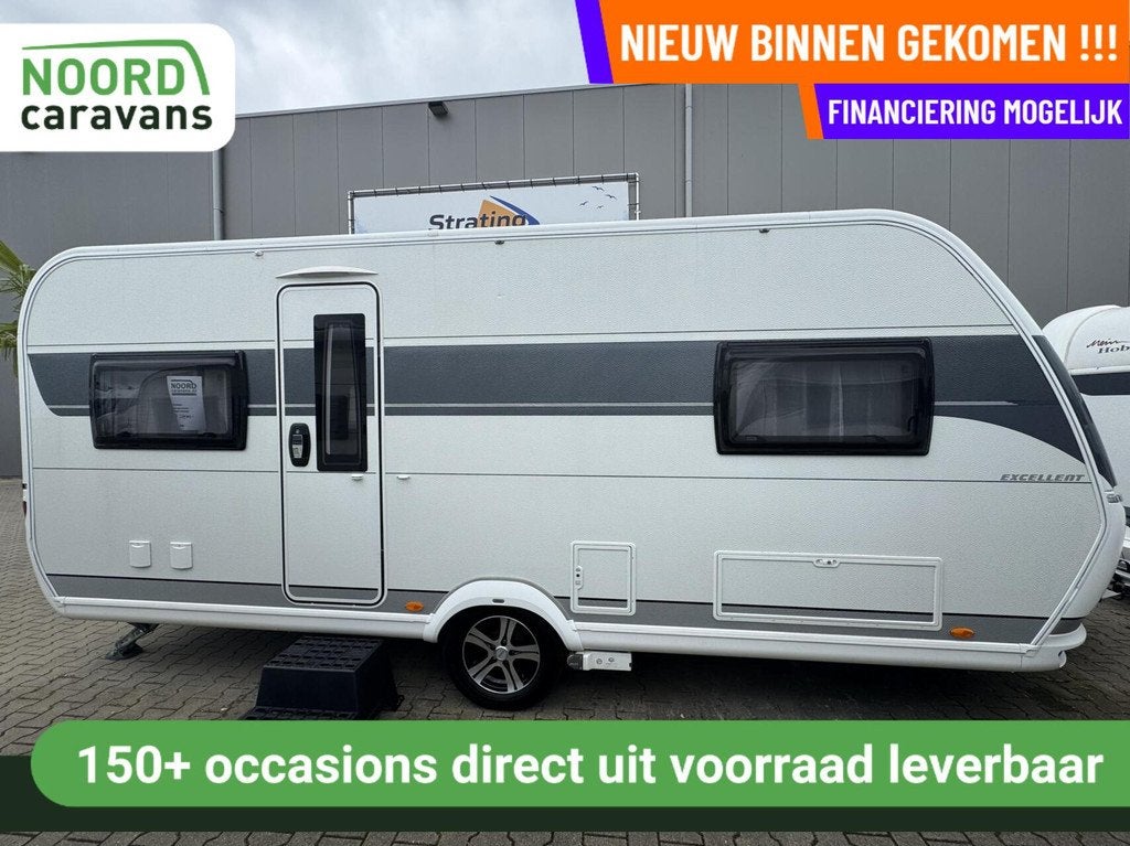 Hobby 540 UL EXCELLENT, ENKELE BEDDEN, RONDZIT, MOVER, Caravans en Kamperen, Caravans, Mover, Rondzit, Hobby, 7 tot 8 meter